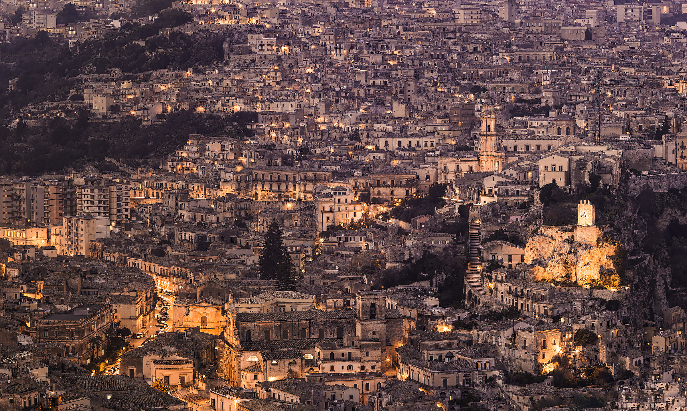 Modica from the top